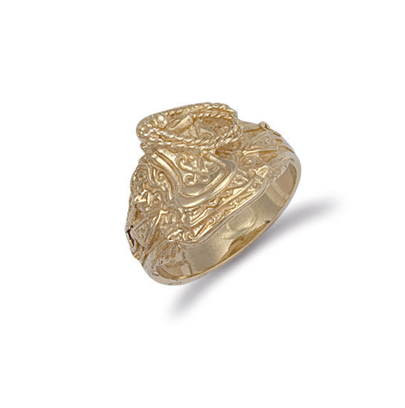 9ct Yellow Gold Saddle Ring