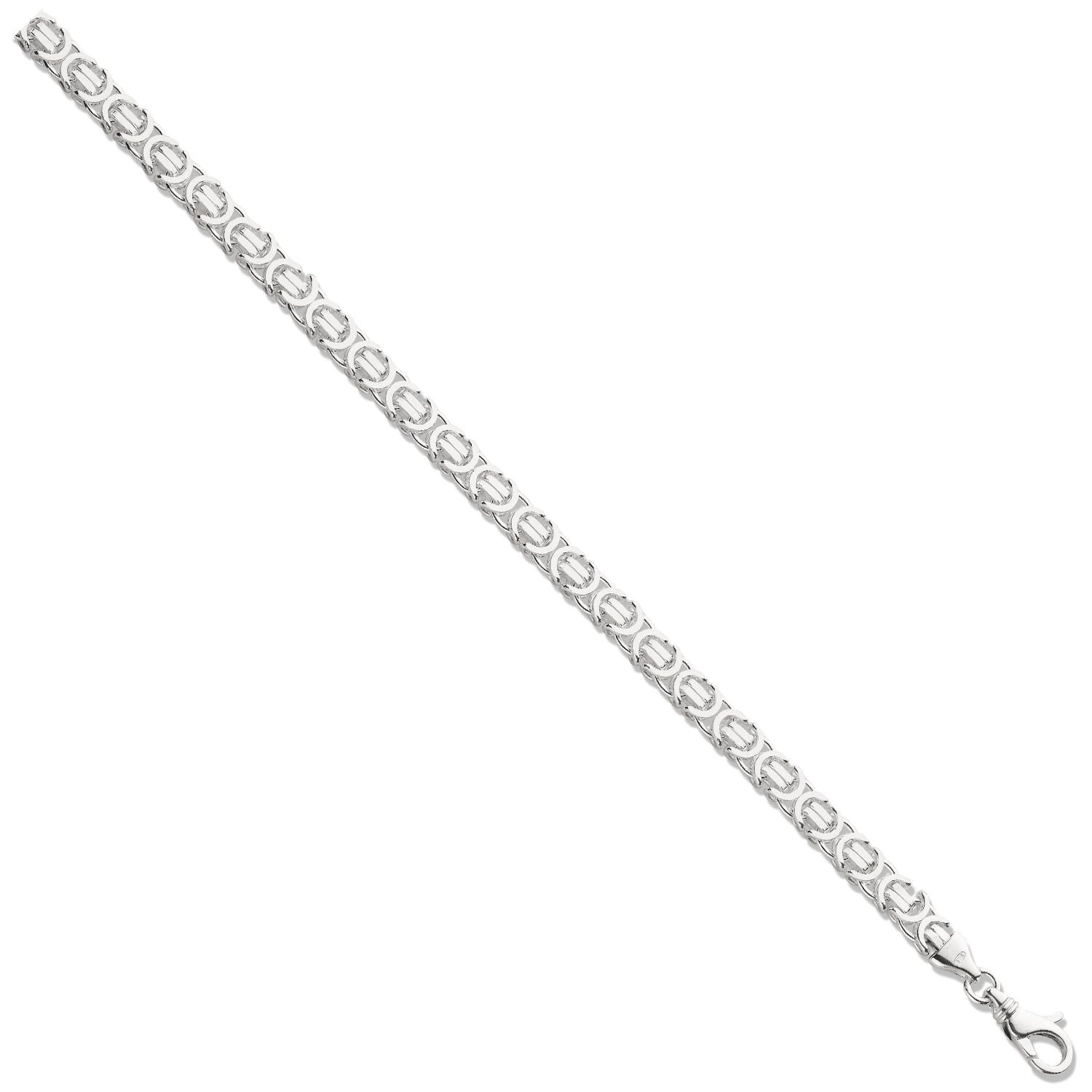 925 Sterling Silver 6mm Byzantine Chain