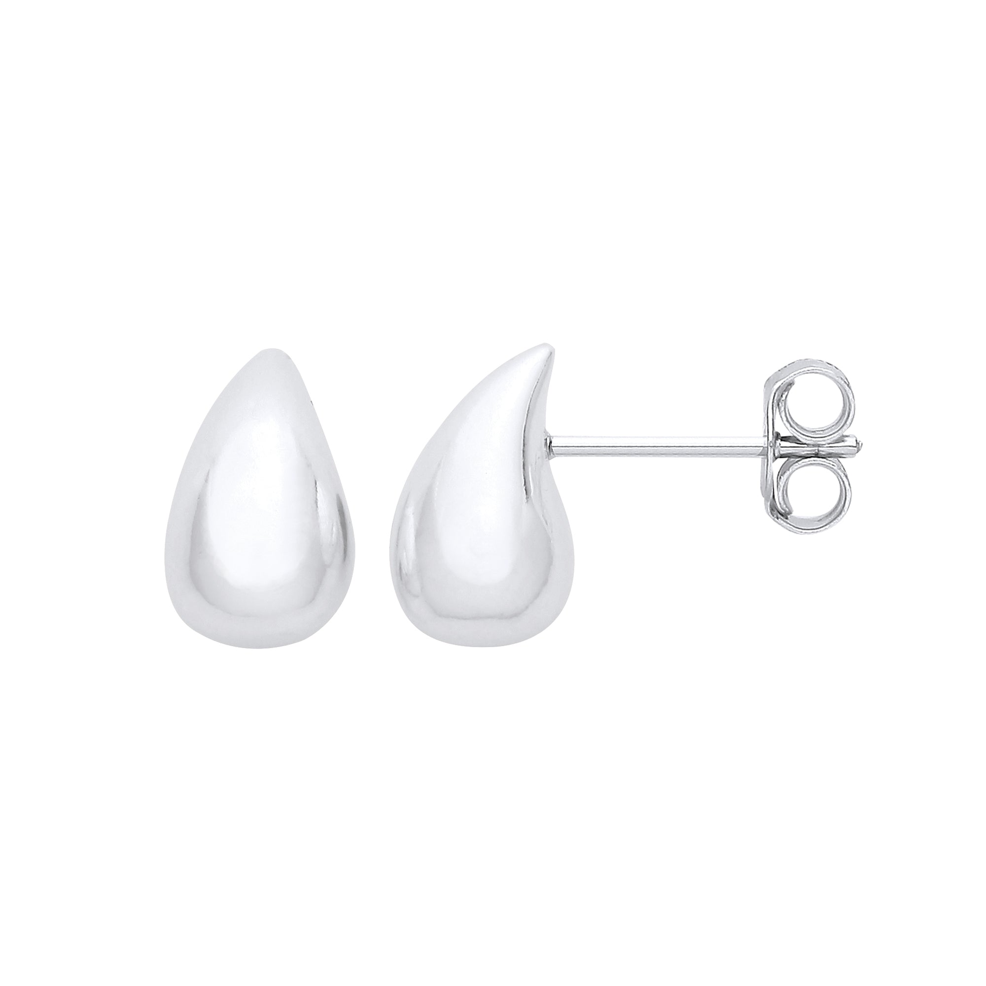 925 Sterling Silver Tear Drop Studs