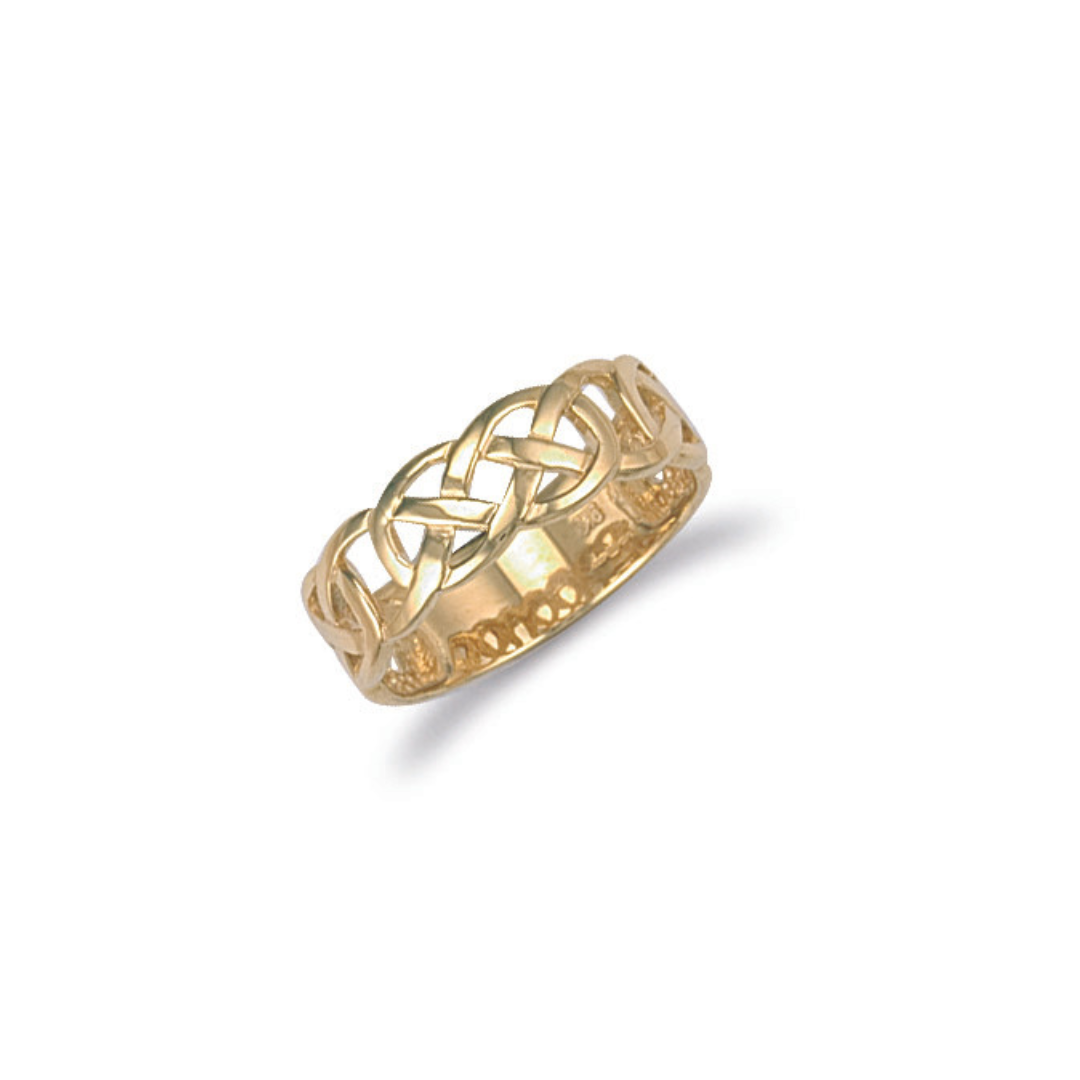 9ct Yellow Gold Celtic Ring