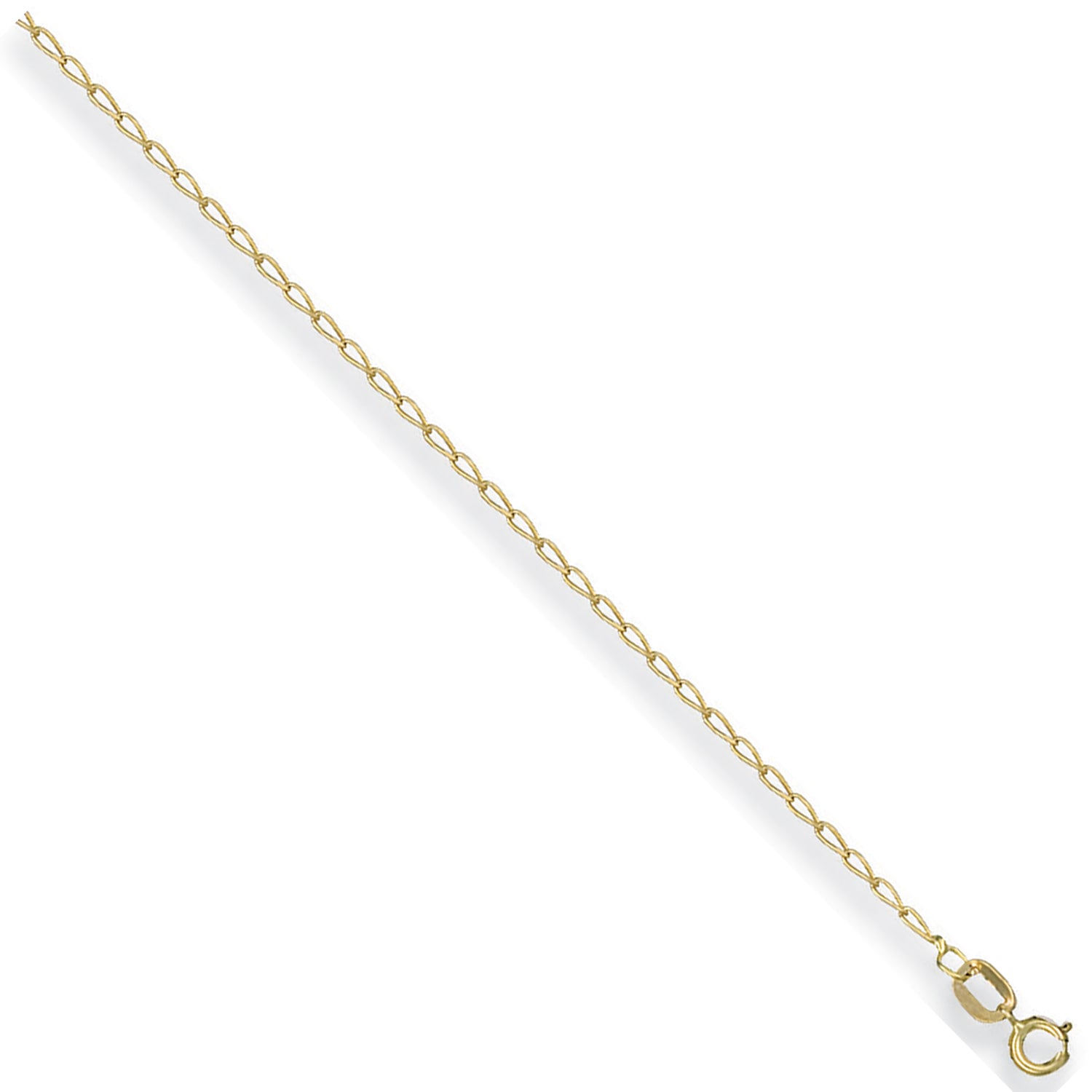 9ct Yellow Gold 1.4mm Rada Chain