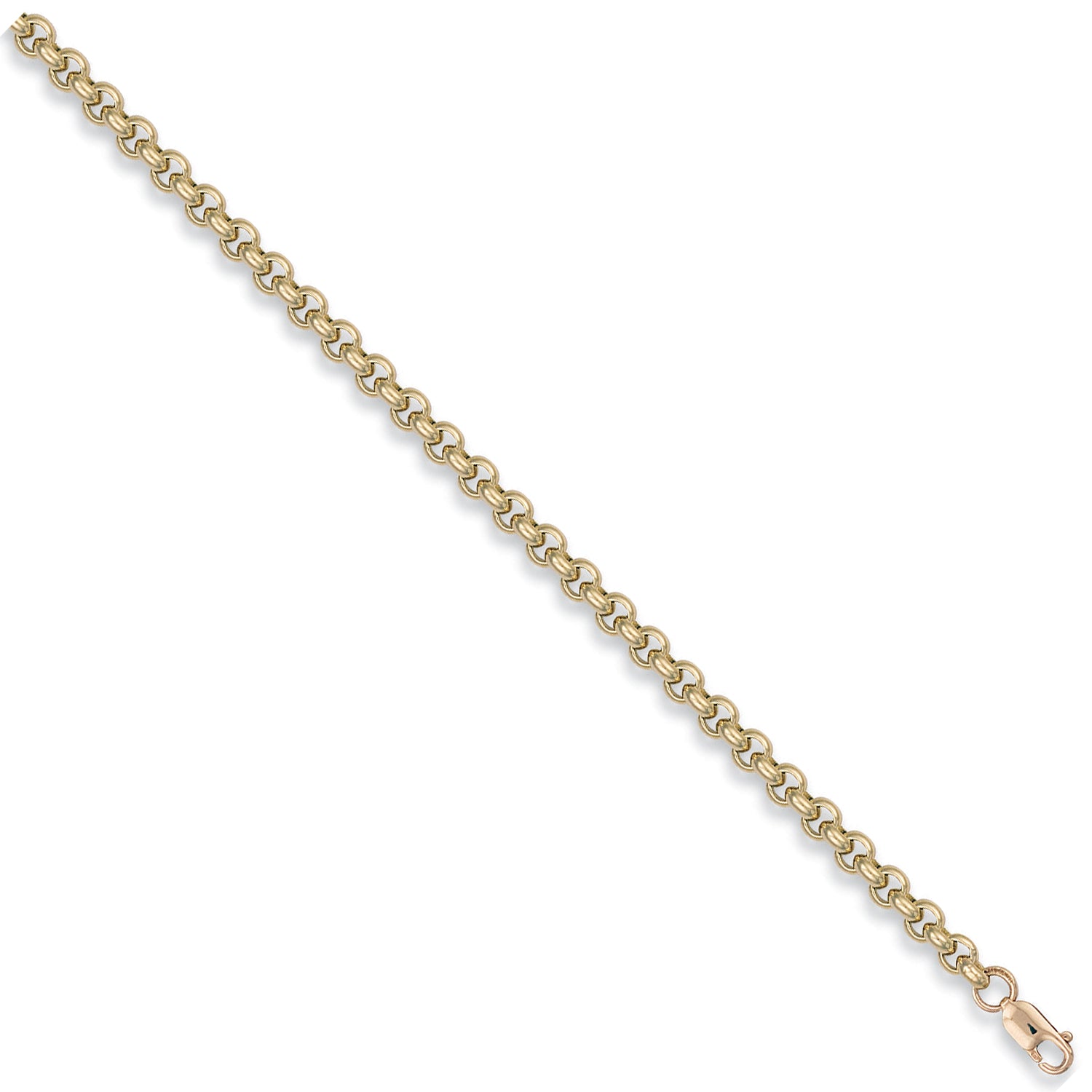 9ct Yellow Gold 6.2mm Round Belcher Chain