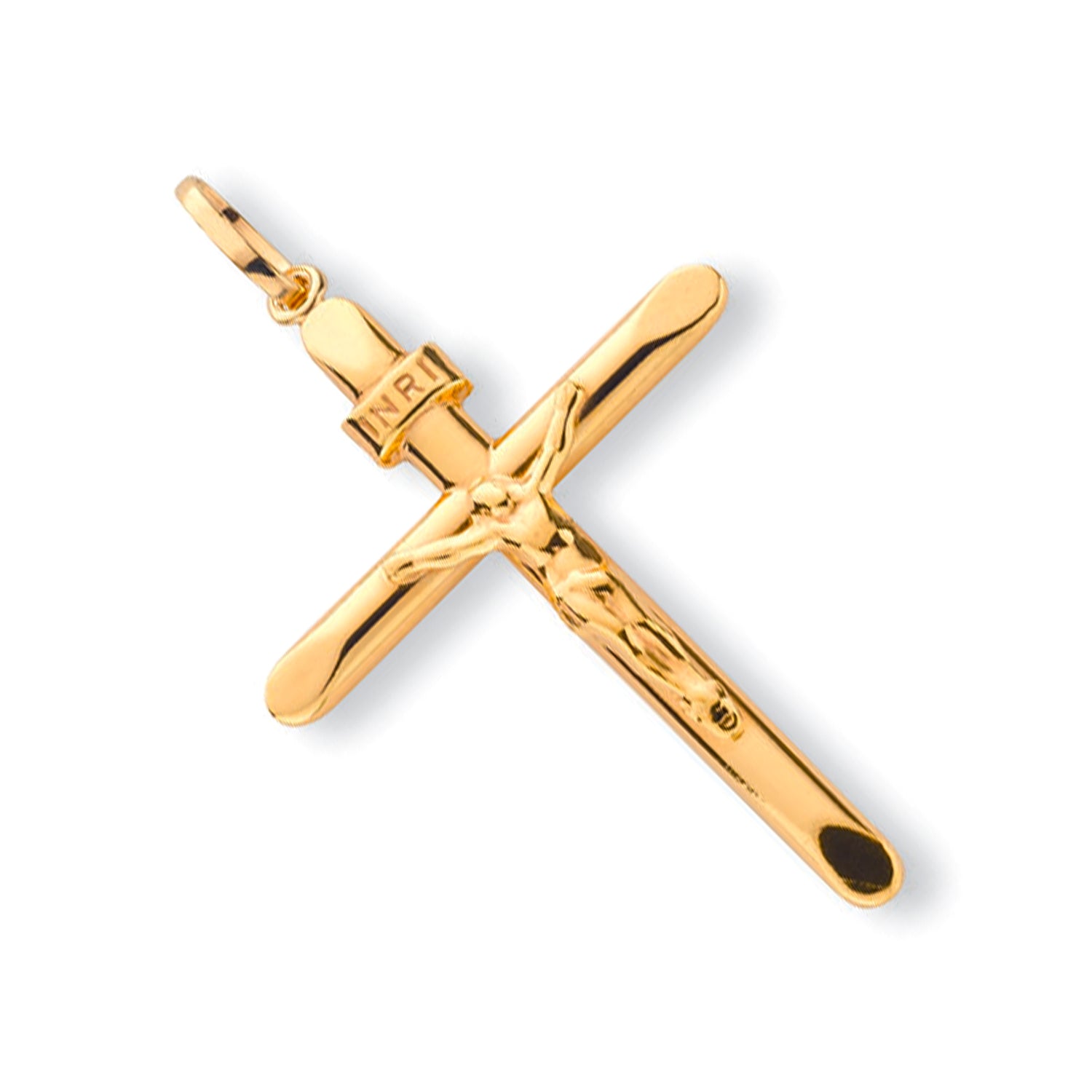 9ct Yellow Gold Crucifix