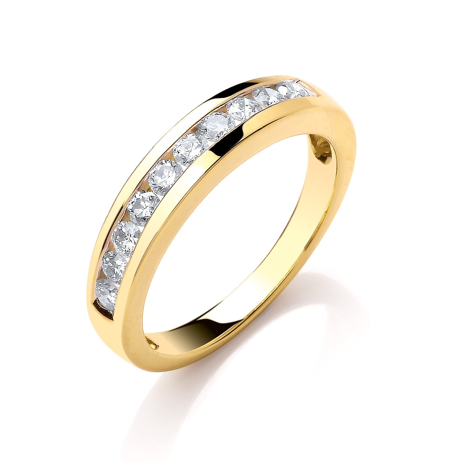 18ct Yellow Gold 0.50ctw Diamond Eternity Ring