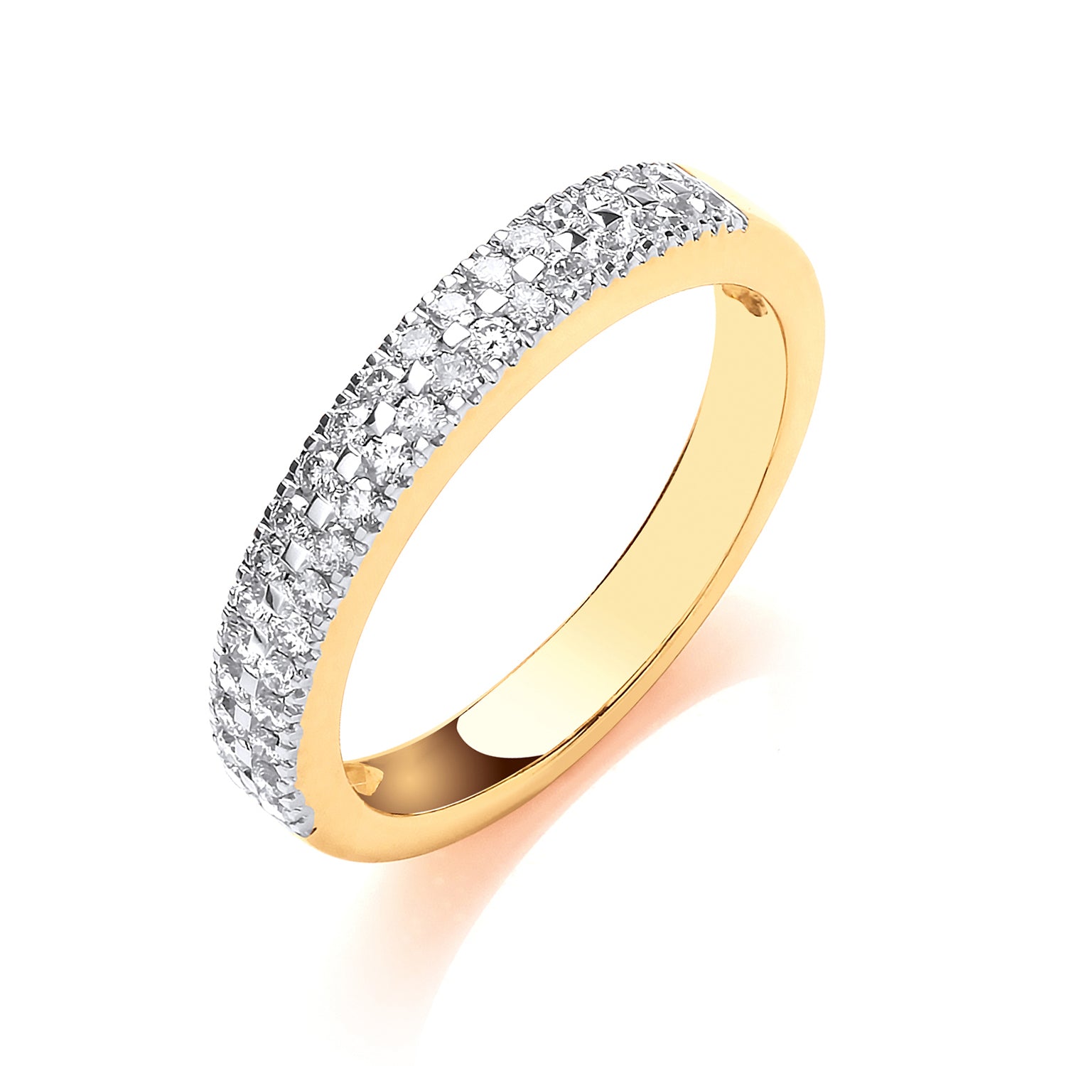 18ct Yellow Gold 0.31ctw Diamond Eternity Ring