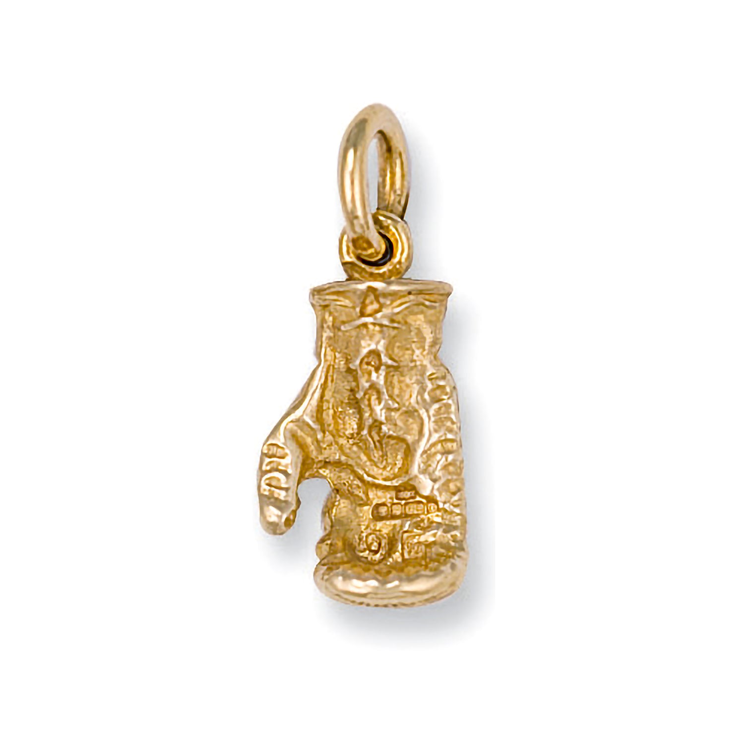 9ct Yellow Gold Boxing Glove Pendant