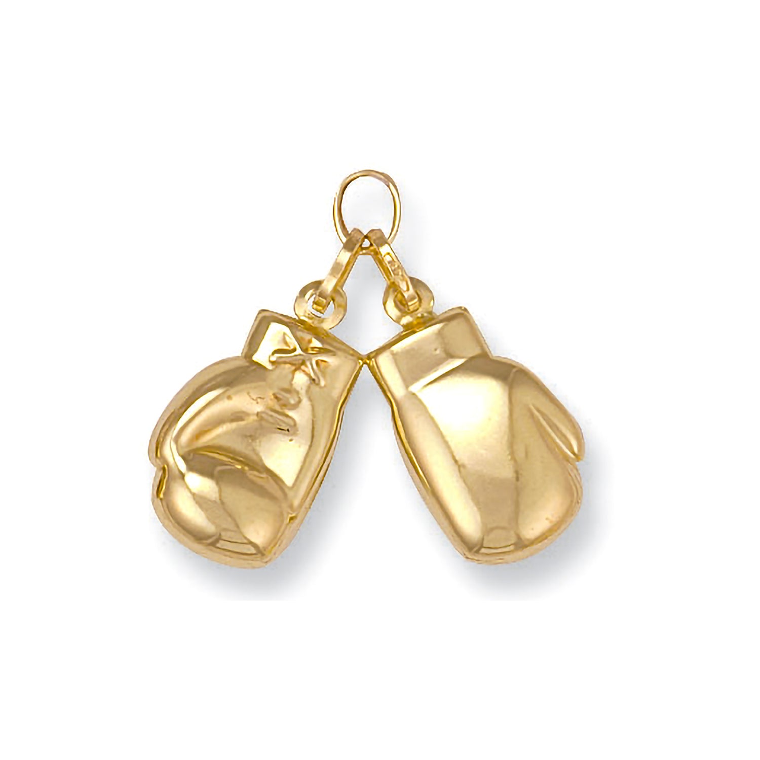 9ct Yellow Gold Boxing Glove Pendant