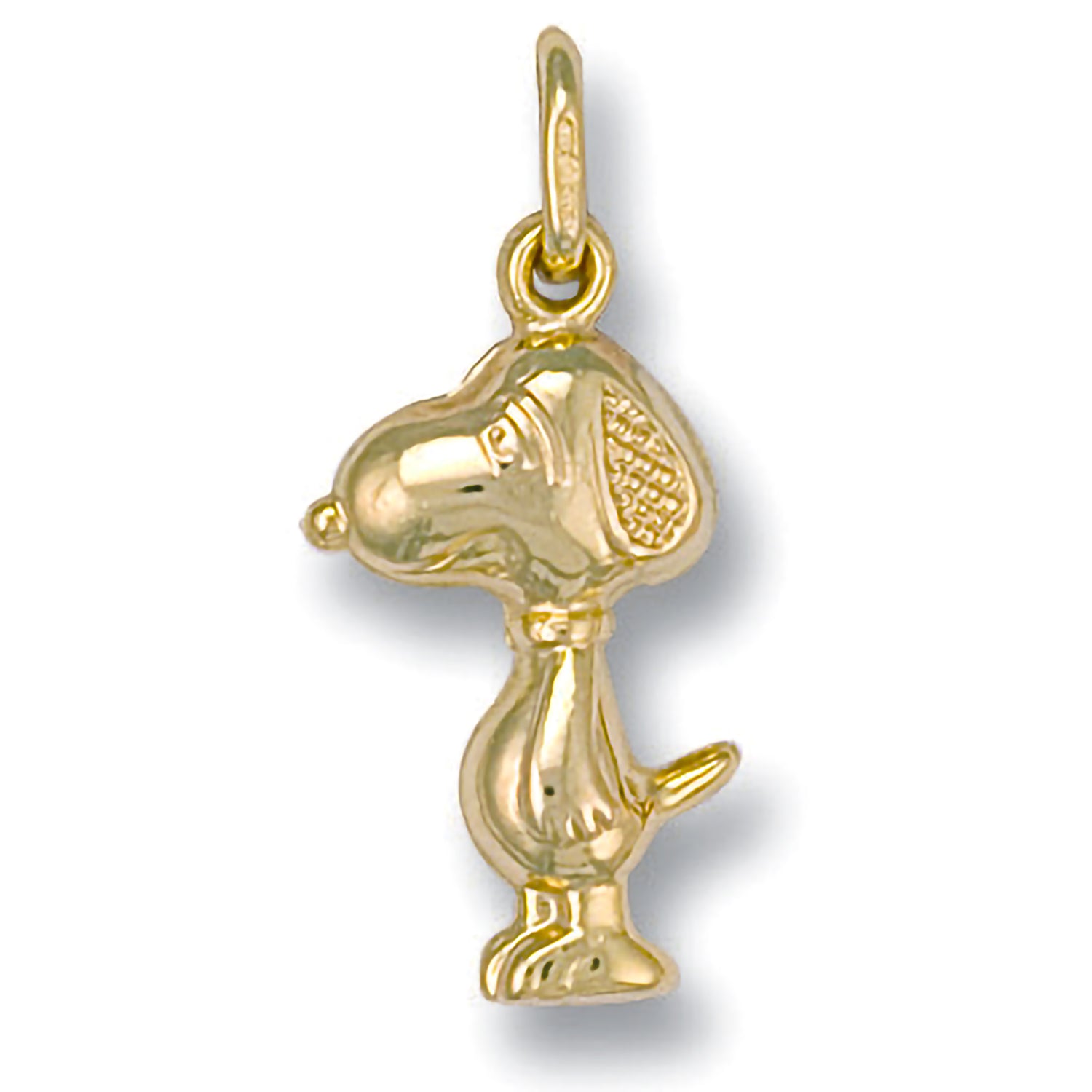 9ct Yellow Gold Snoopy Dog Pendant – Claro Jewels