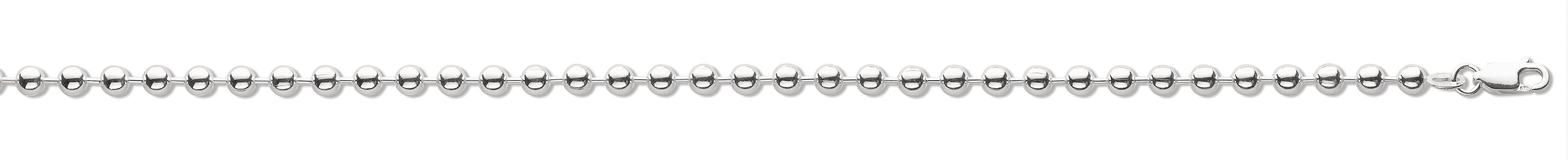 925 Sterling Silver 4mm Ball Chain / Bracelet