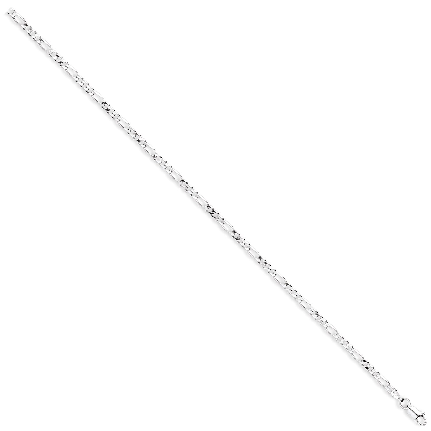 925 Sterling Silver Figaro 3mm Chain