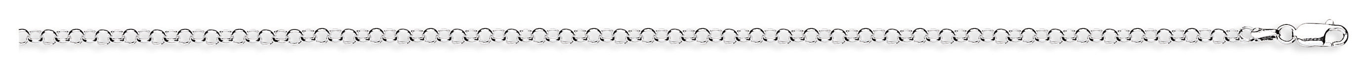 925 Sterling Silver Round Belcher Chain 3mm