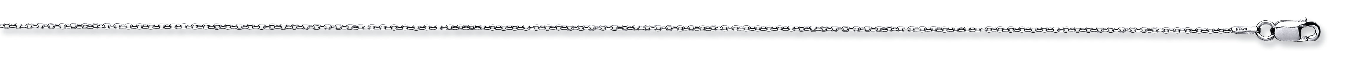 925 Sterling Silver Diamond Cut Chain 0.5mm