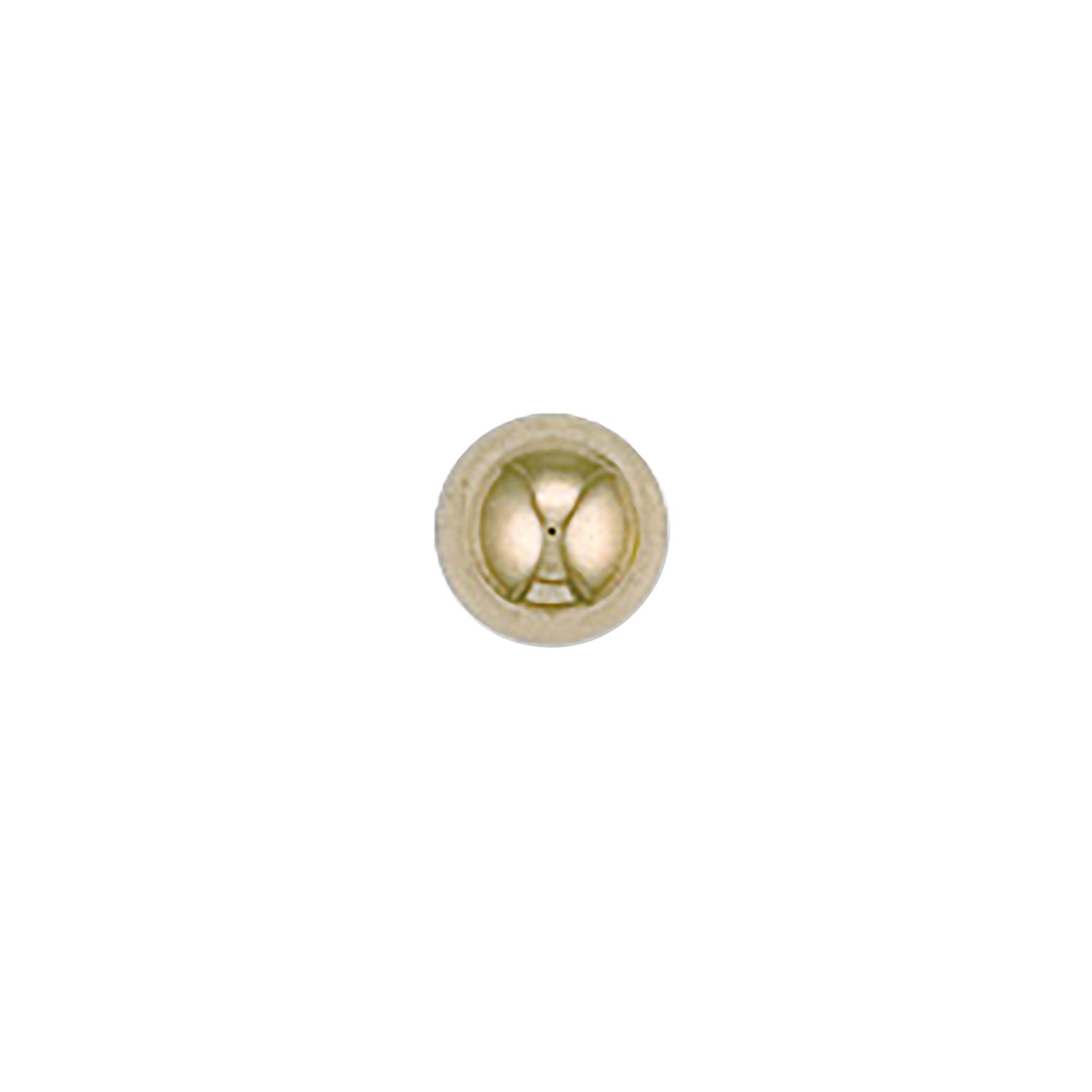 9ct Yellow Gold 6mm Gents Ball Single Stud