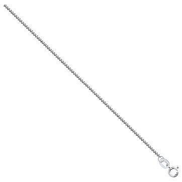 9ct White Gold 1.2mm Traditional Classic Curb Chain